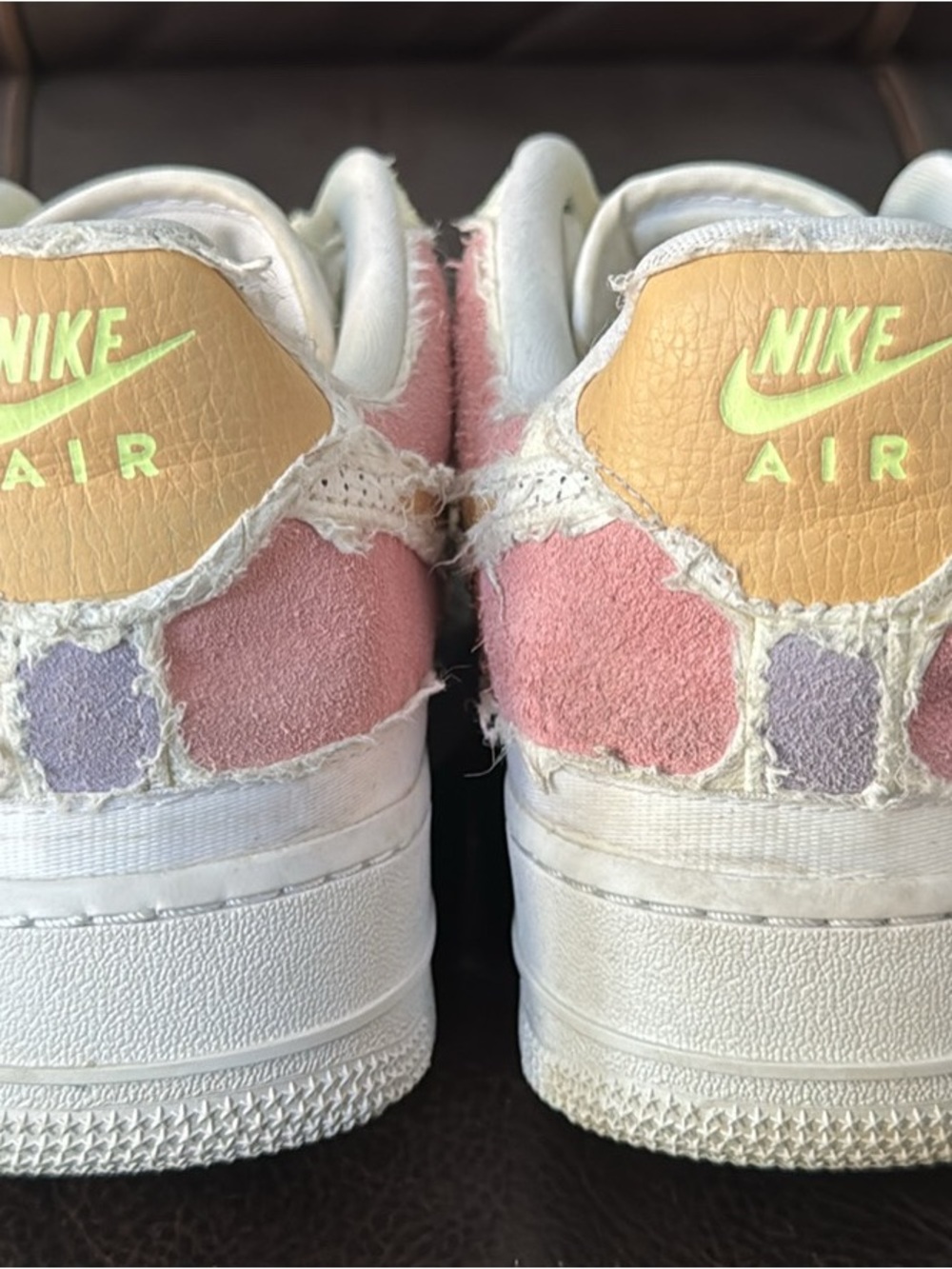 Sz10 The Nike women’s Air Force 1 '07 Premium ‘Pastel Reveal’ - Picture 4 of 5